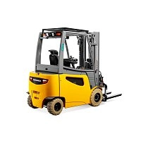 Электрический погрузчик Jungheinrich EFG 430K DZ, 5000 мм с Aquamatic, сайдшифтом